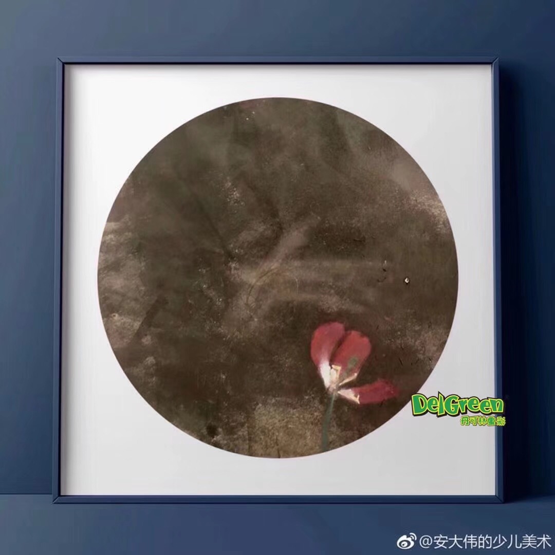 重彩油畫(huà)棒作品__花