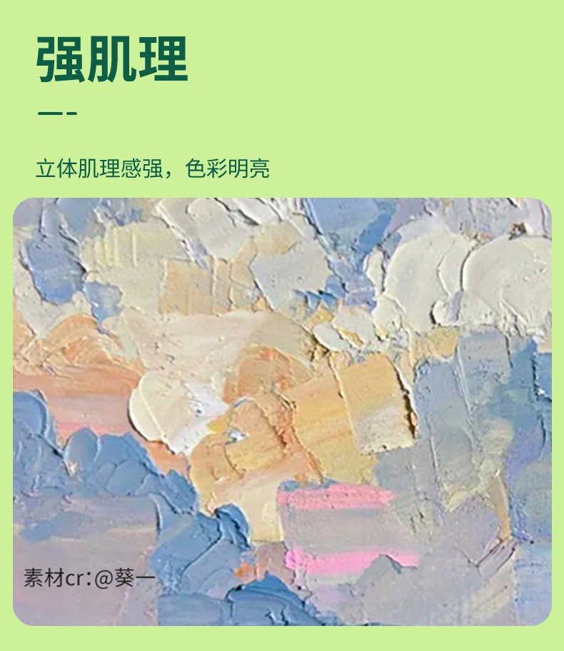 丹可林專業(yè)級超軟重彩油畫棒