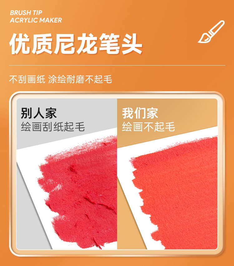 丹可林濃墨丙烯馬克筆24色/36色/48色