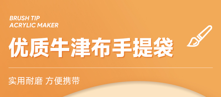 丹可林濃墨丙烯馬克筆24色/36色/48色